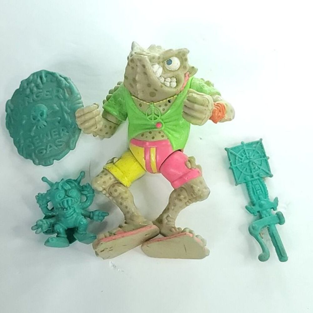 Napoleon Bonafrog Complete Vintage Figure Teenage Mutant Ninja Turtles TMNT